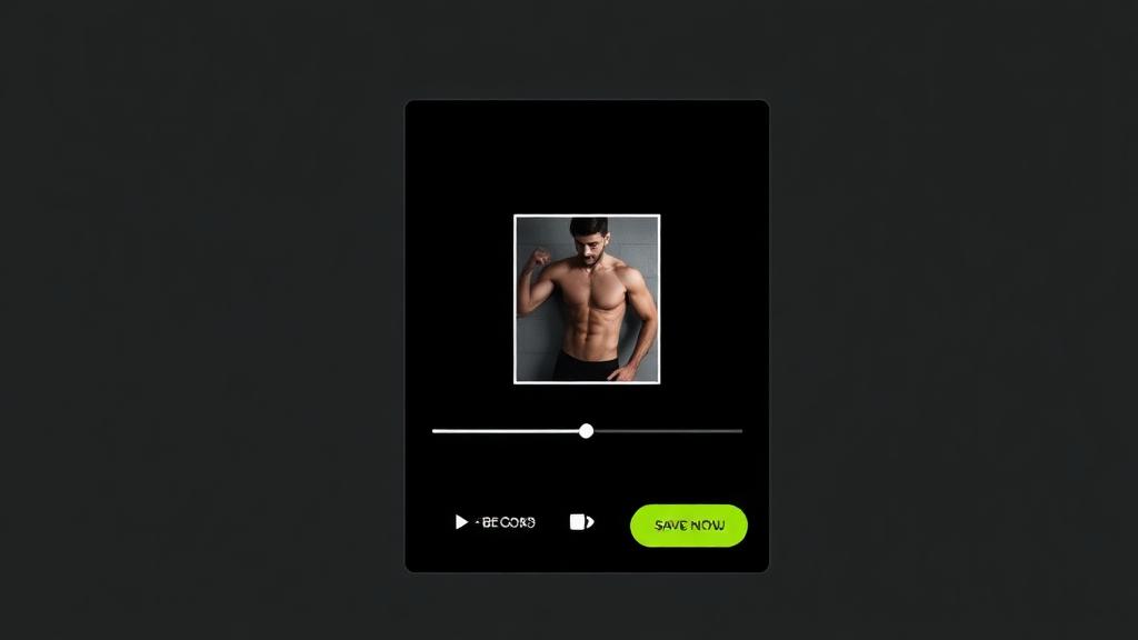 Card image upload showing landscape crop